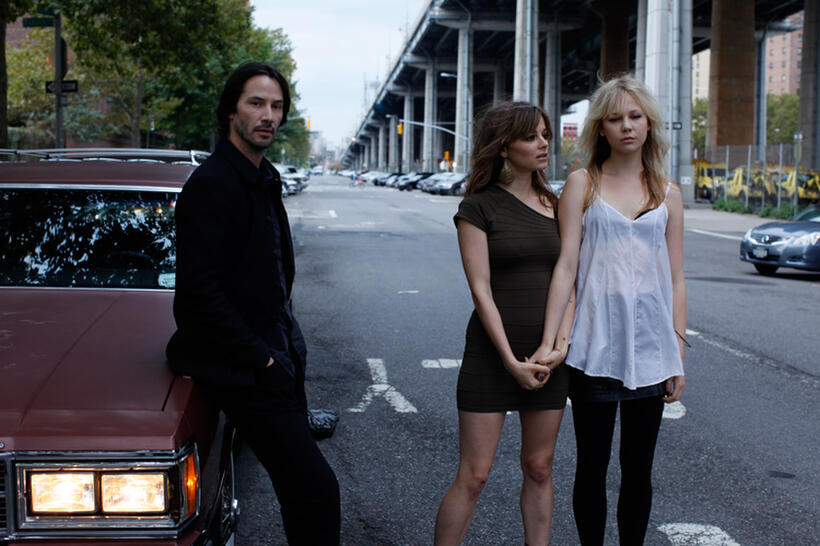 Keanu Reeves, Bojana Novakovic and Adelaide Clemens in "Generation Um..."