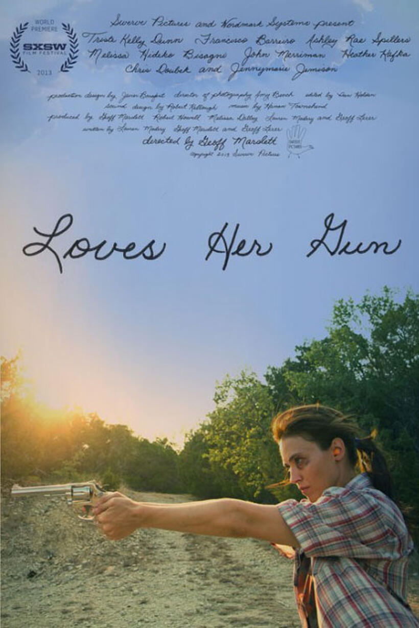 Poster art for "Loves Her Gun."