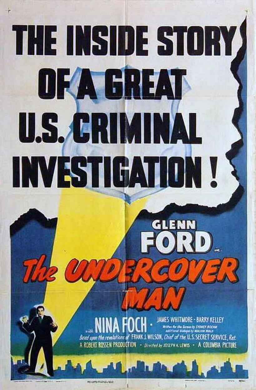 Poster art for "The Undercover Man."