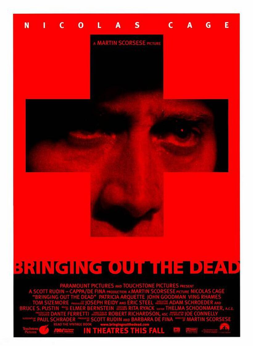 Poster art for "Bringing Out the Dead."