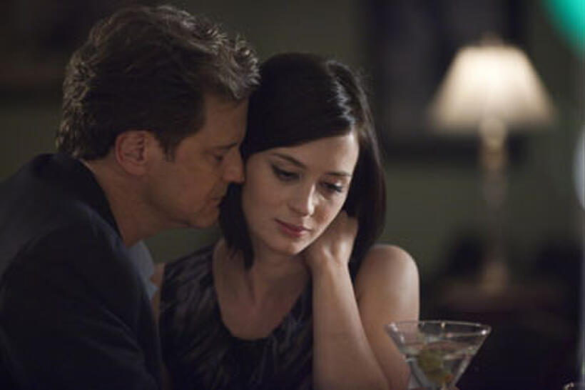 Colin Firth and Emily Blunt in "Arthur Newman."