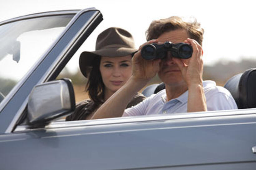 Colin Firth and Emily Blunt in "Arthur Newman."