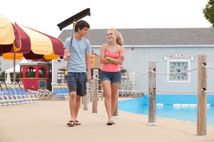 Liam James as Duncan and AnnaSophia Robb as Susanna in "The Way, Way Back."
