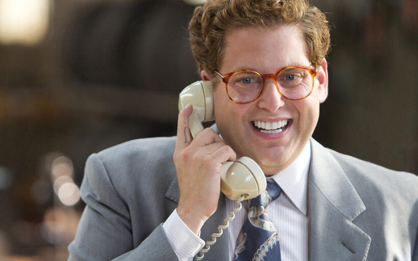 A scene from "The Wolf of Wall Street."