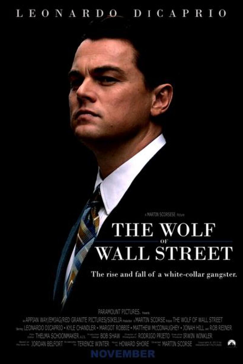 Poster art for "The Wolf of Wall Street."
