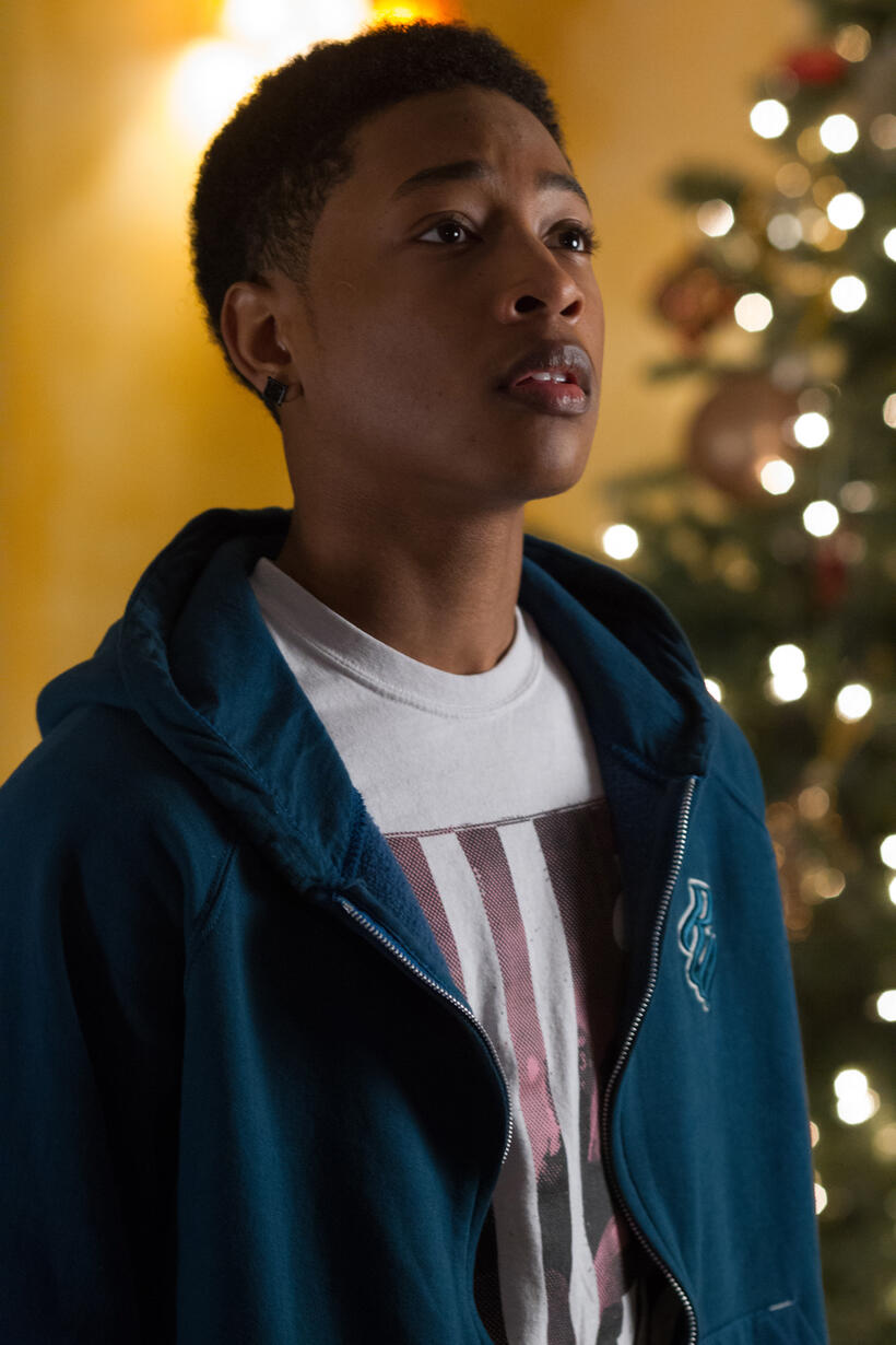 Jacob Latimore as Langston in "Black Nativity."