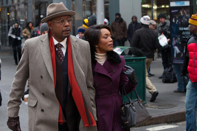 Forest Whitaker as Reverend Cornell Cobbs and Angela Bassett as Aretha in "Black Nativity."