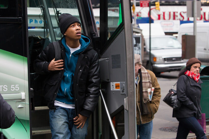 Jacob Latimore as Langston in "Black Nativity."