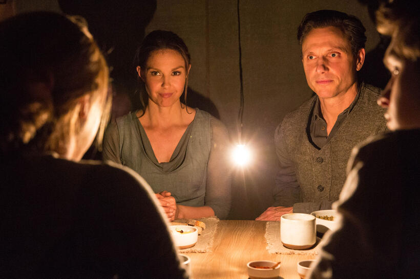 Shailene Woodley, Ashley Judd, Tony Goldwyn and Ansel Elgort in "Divergent."