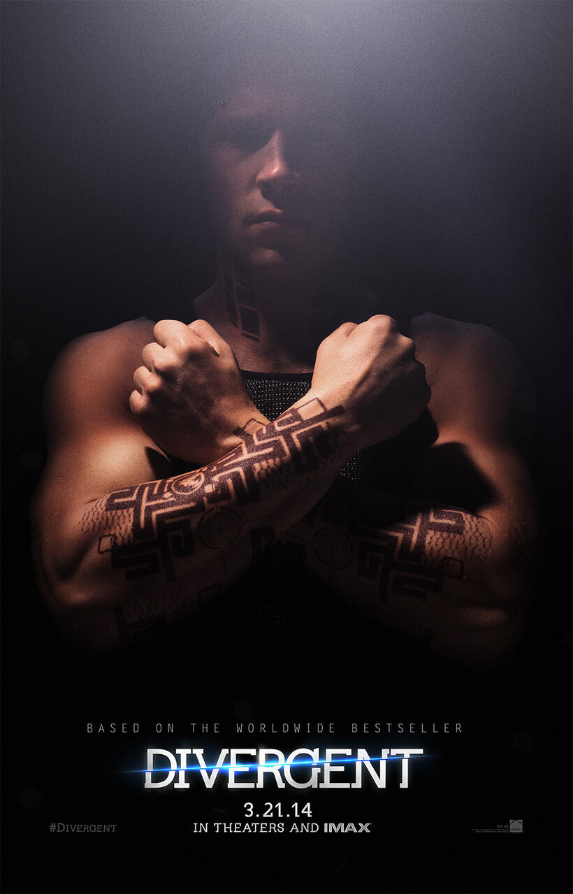 Character poster for "Divergent."
