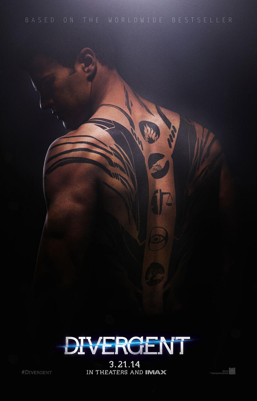 Character poster for "Divergent."