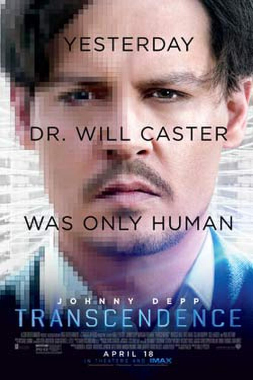 Poster art for "Transcendence."