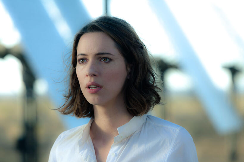 Rebecca Hall as Evelyn Caster in "Transcendence."