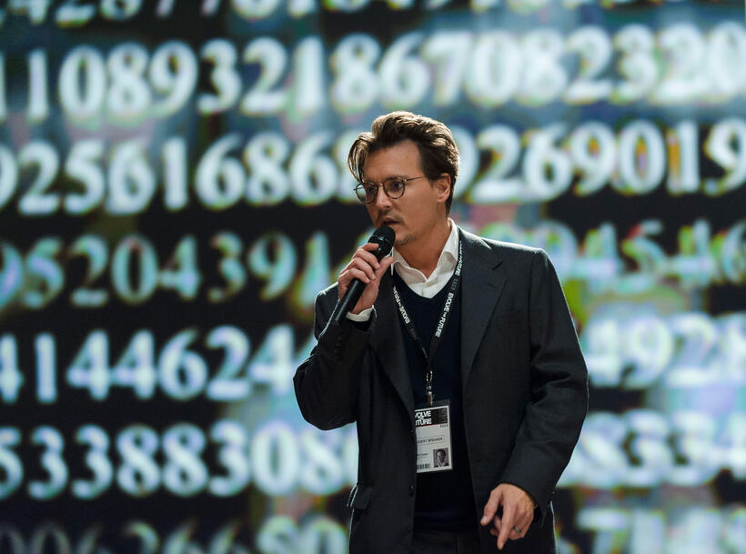 Johnny Depp as Will Caster in "Transcendence."