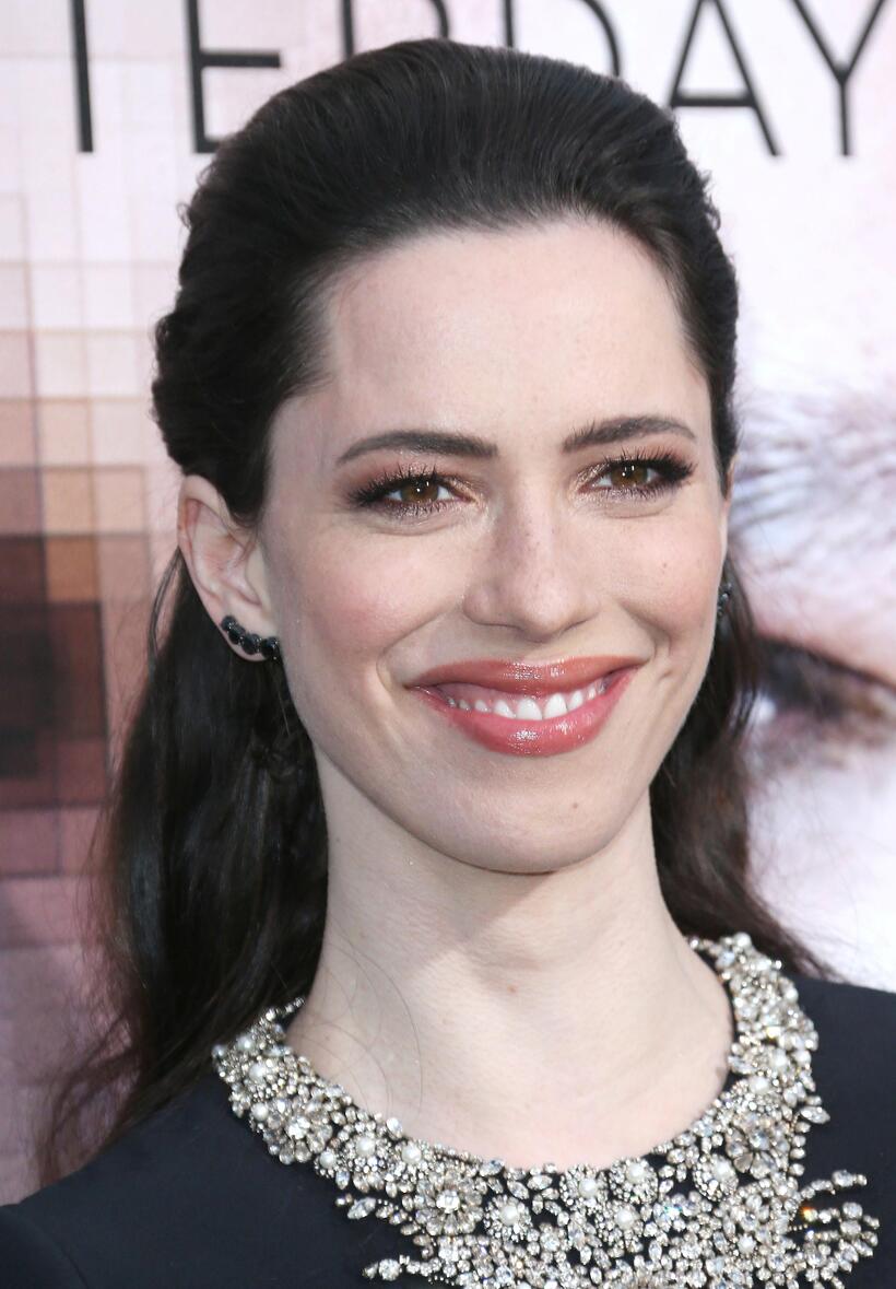 Rebecca Hall at the California premiere of "Transcendence."