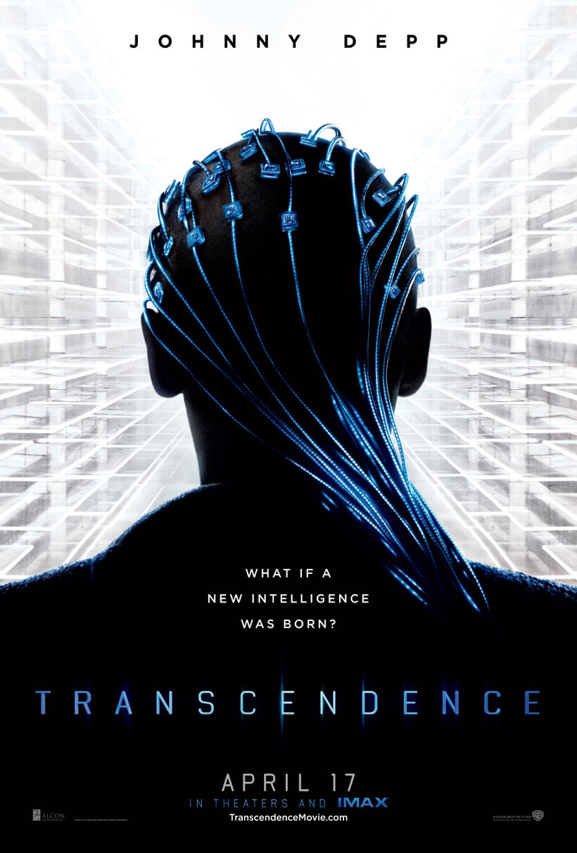 Poster art for "Transcendence."