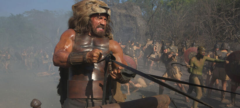 Dwayne Johnson as Hercules in "Hercules."