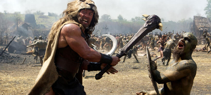 Dwayne Johnson as Hercules in "Hercules."
