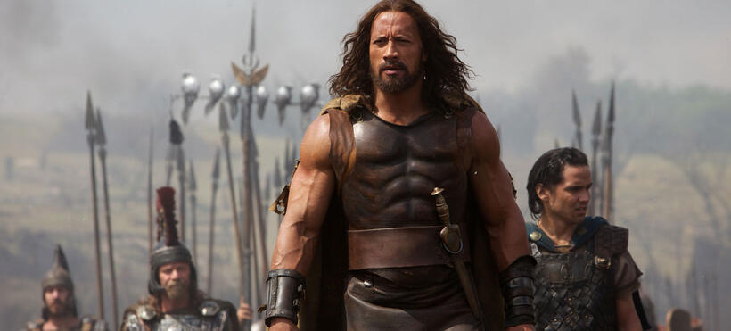 Dwayne Johnson as Hercules in "Hercules."