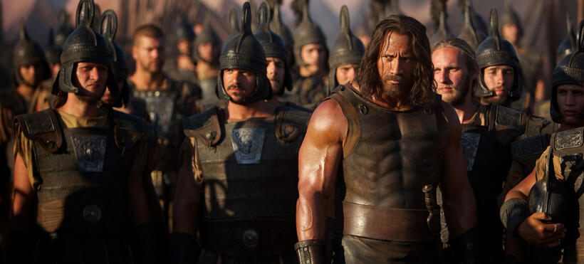 Dwayne Johnson as Hercules in "Hercules."
