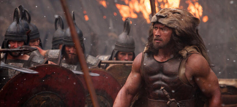 Dwayne Johnson as Hercules in "Hercules."
