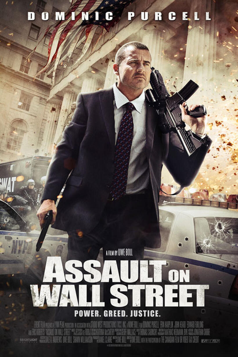 Poster art for "Assault on Wall Street."