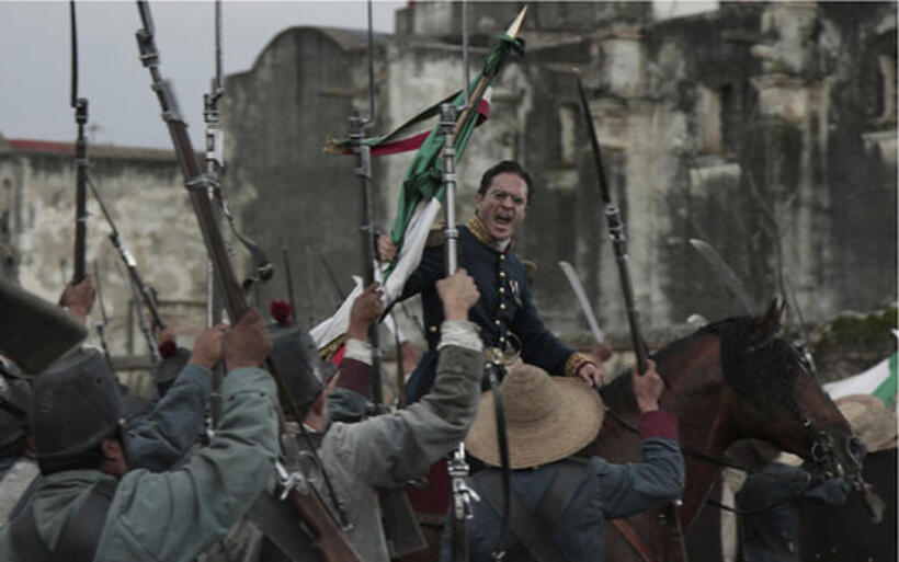 A Scene from "Cinco de Mayo: The Battle."
