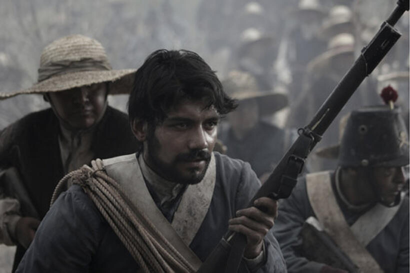 A Scene from "Cinco de Mayo: The Battle."