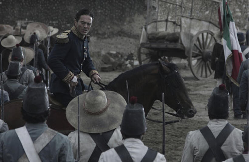 A Scene from "Cinco de Mayo: The Battle."