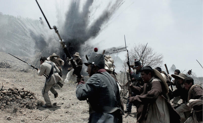 A scene from "Cinco de Mayo: The Battle."