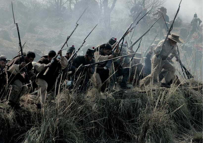 A scene from "Cinco de Mayo: The Battle."