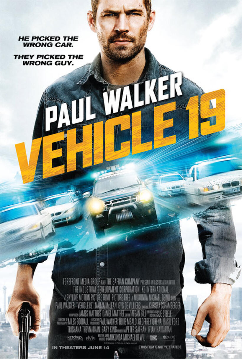 Poster art for "Vehicle 19."