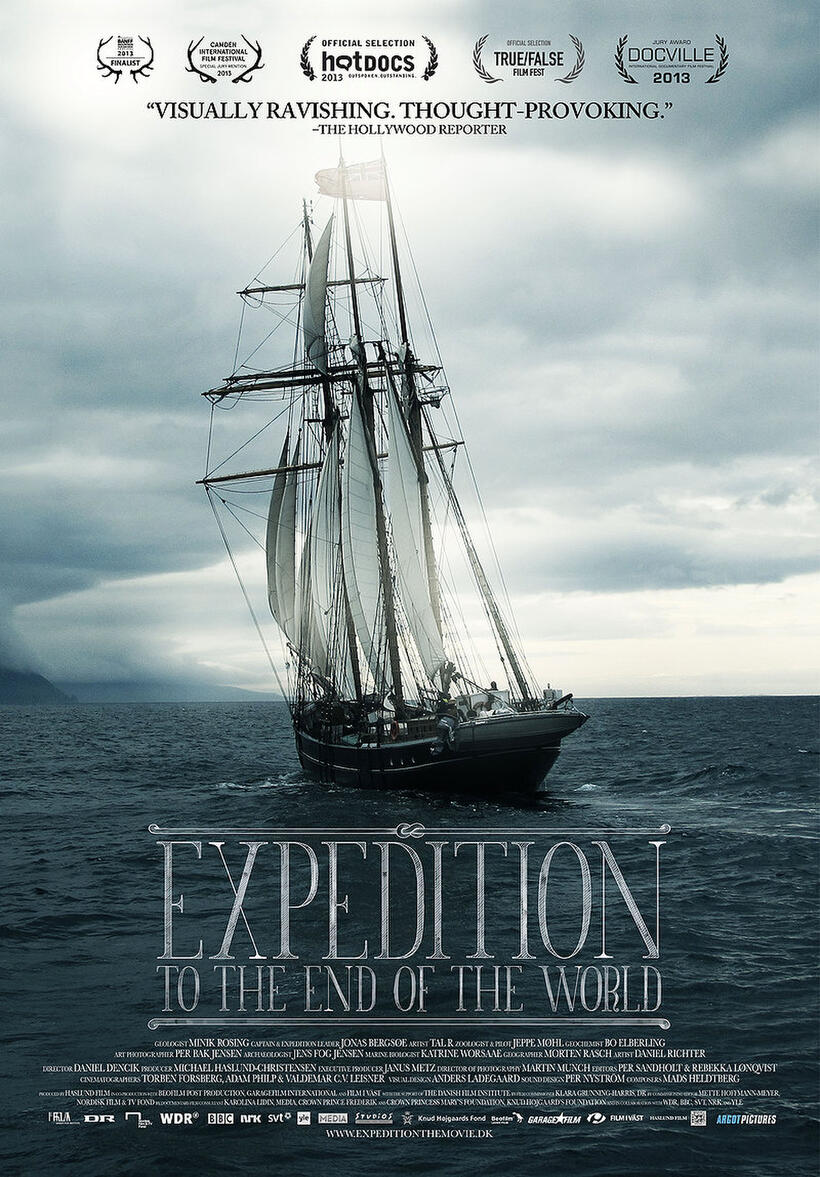 Poster art for "Expedition to the End of the World."