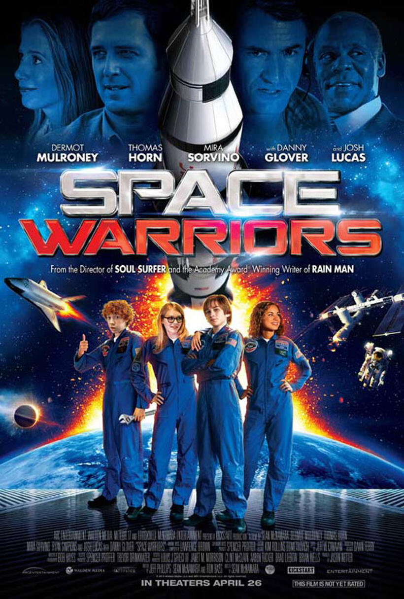 Poster art for "Space Warriors."