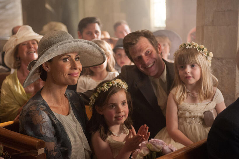 Minnie Driver and Jason Flemyng in "I Give It a Year."