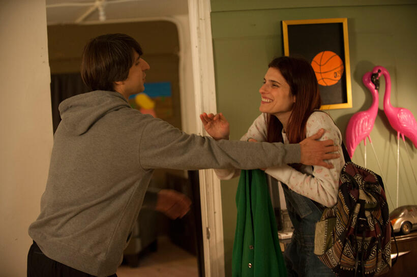 Demetri Martin and Lake Bell in "In a World."
