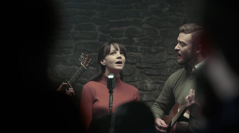 Carey Mulligan and Justin Timberlake in "Inside Llewyn Davis."
