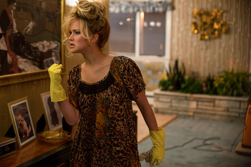 Jennifer Lawrence as Rosalyn Rosenfeld in "American Hustle."