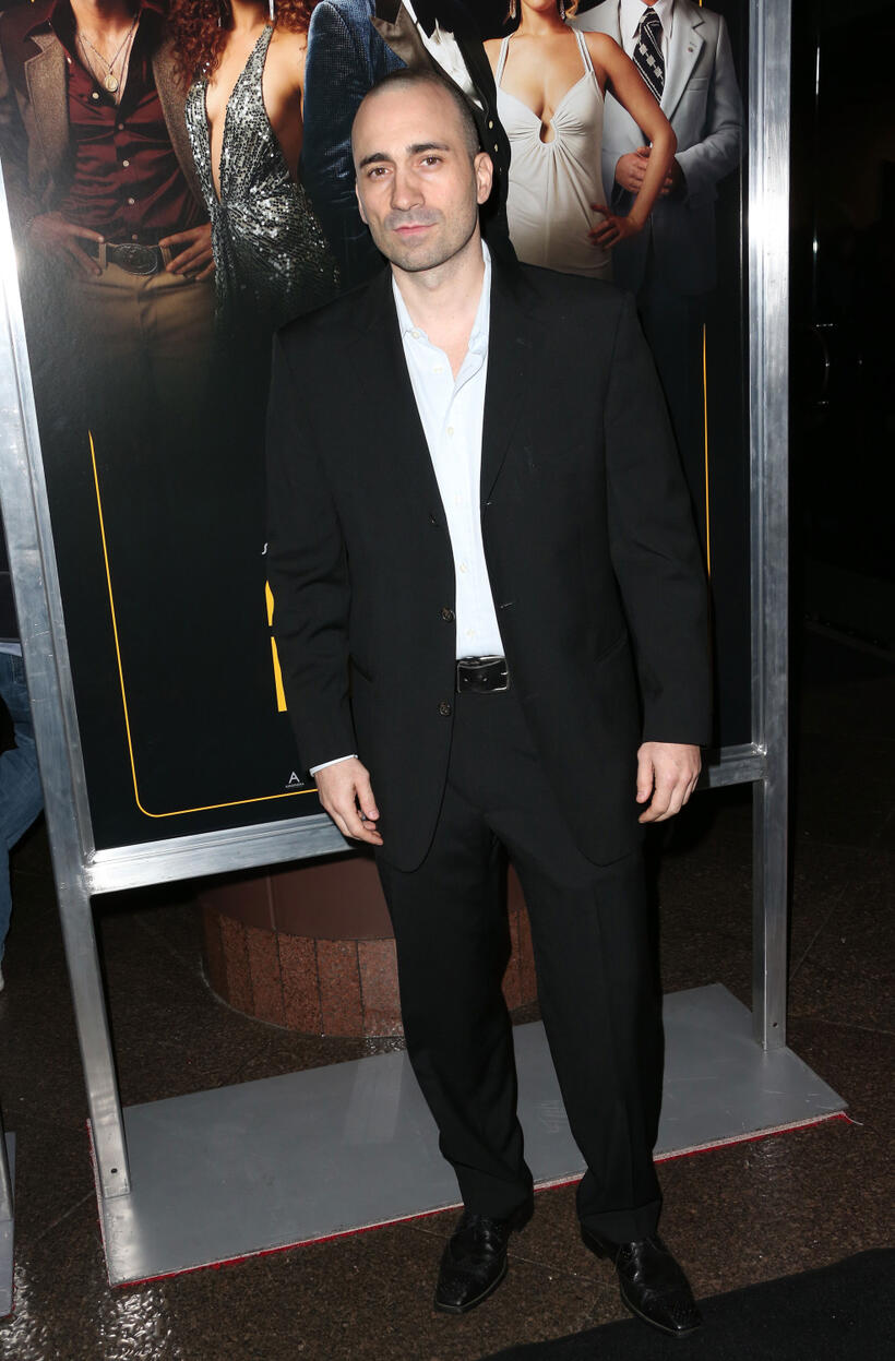 Jay Giannone at the Los Angeles premiere of "American Hustle."