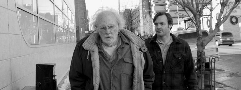 Bruce Dern and Will Forte in "Nebraska."