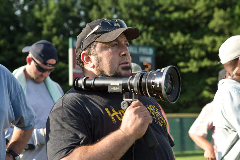Director Frank Coraci on the set of "Blended."