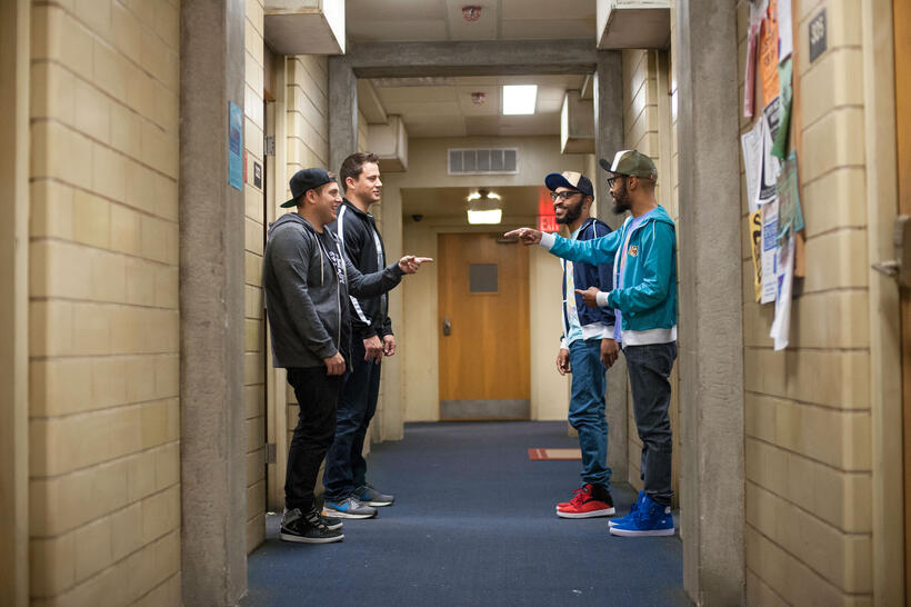 Jonah Hill, Channing Tatum, Keith Lucas and Kenny Lucas in "22 Jump Street."