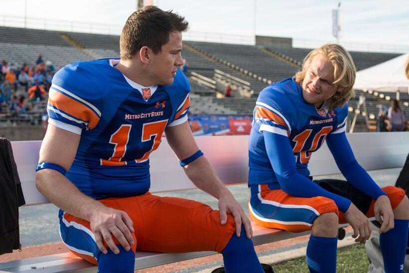 Channing Tatum and Wyatt Russell in "22 Jump Street."