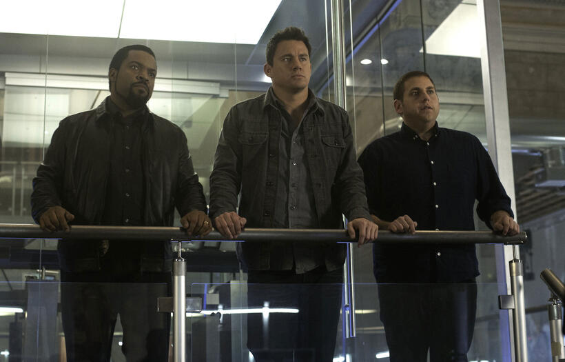 Ice Cube, Channing Tatum and Jonah Hill in "22 Jump Street."