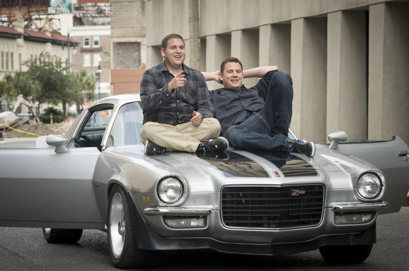 Jonah Hill and Channing Tatum in "22 Jump Street."