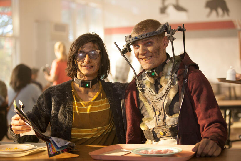 Josh Fadem and Chris Zylka in "Freaks of Nature."