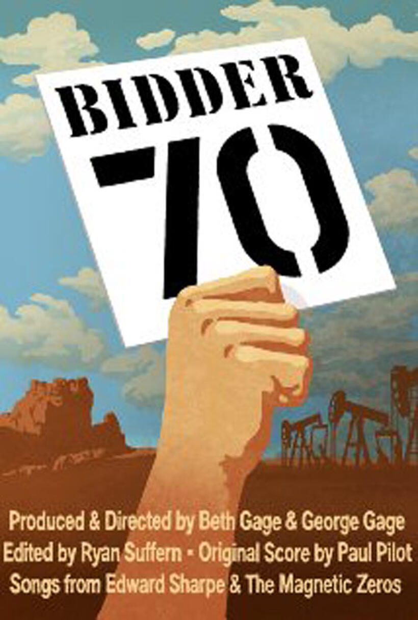 Poster art for "Bidder 70."