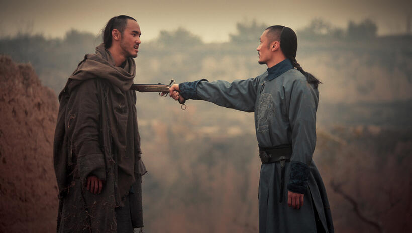 A scene from "The Guillotines."