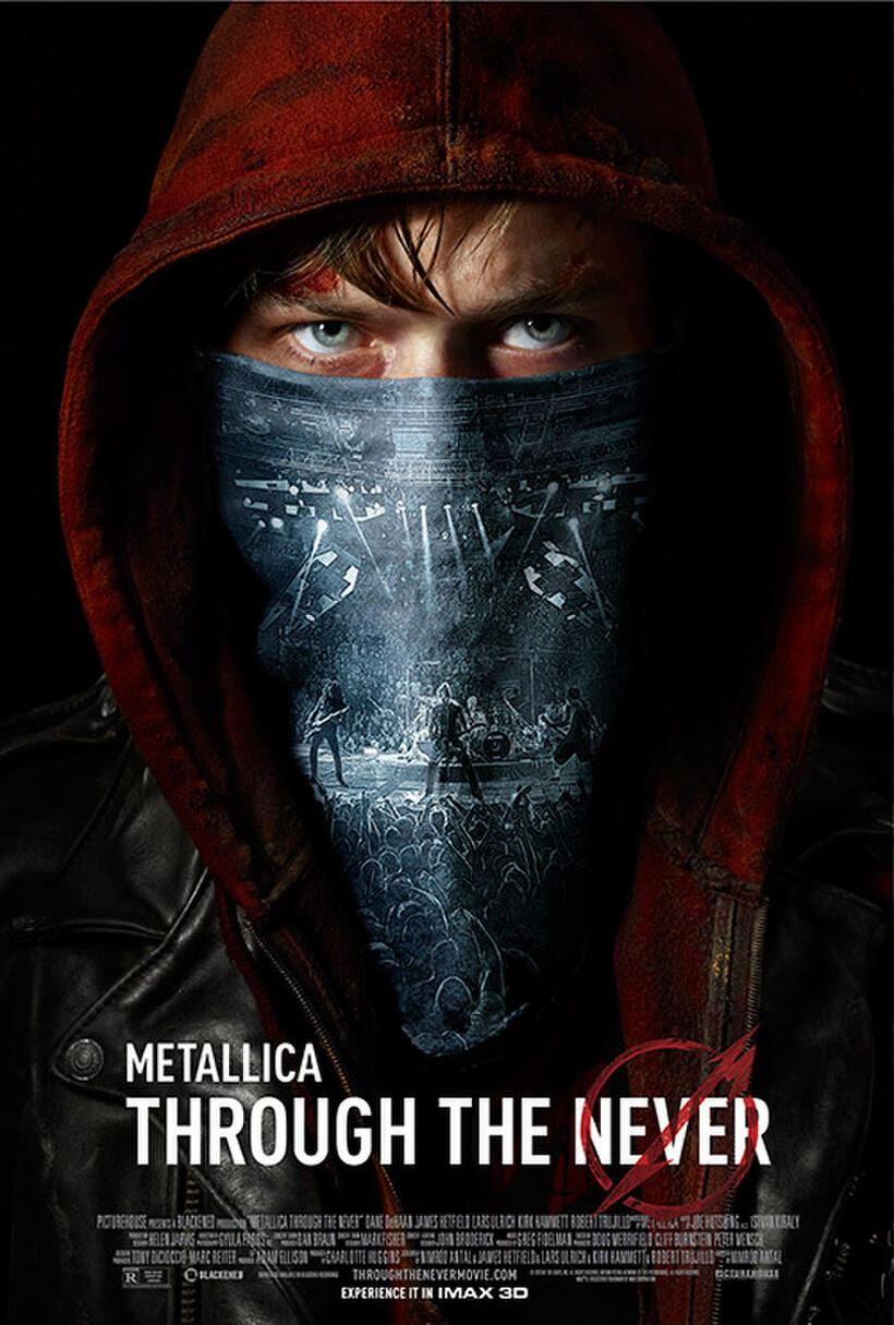 Poster art for "Metallica Through the Never."