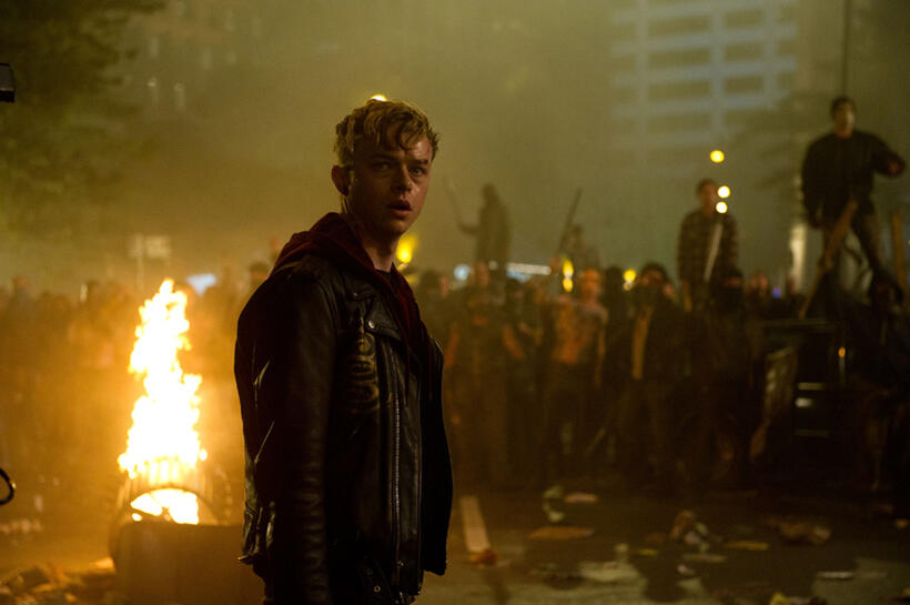 A scene from "Metallica Through the Never."